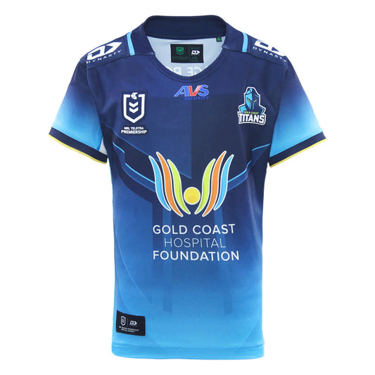 Gold Coast Titans 2025 Junior Home Jersey