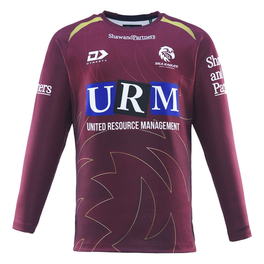 Manly-Warringah Sea Eagles 2025 Mens Long Sleeve Training T-Shirt