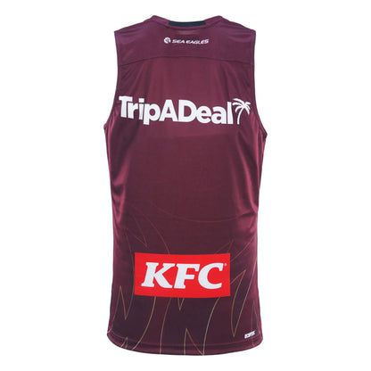 Manly-Warringah Sea Eagles 2025 Mens Training Singlet