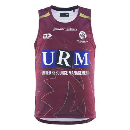 Manly-Warringah Sea Eagles 2025 Mens Training Singlet