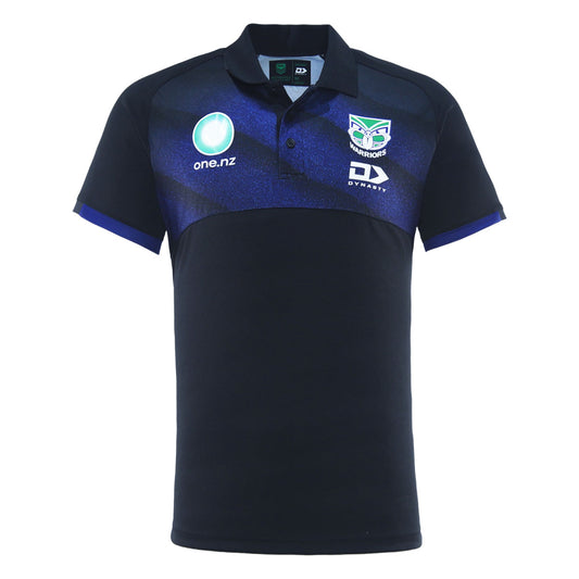 New Zealand Warriors 2025 Mens Media Polo