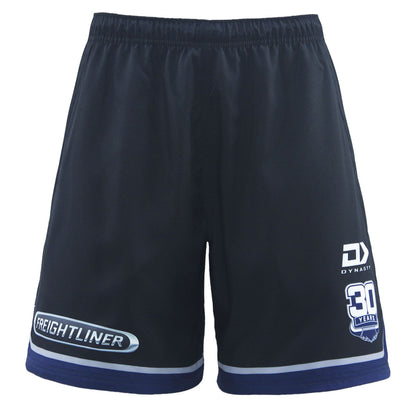 North Queensland Cowboys Mens 2025 Gym Shorts Black