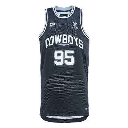 North Queensland Cowboys Mens 2025 Basketball Singlet