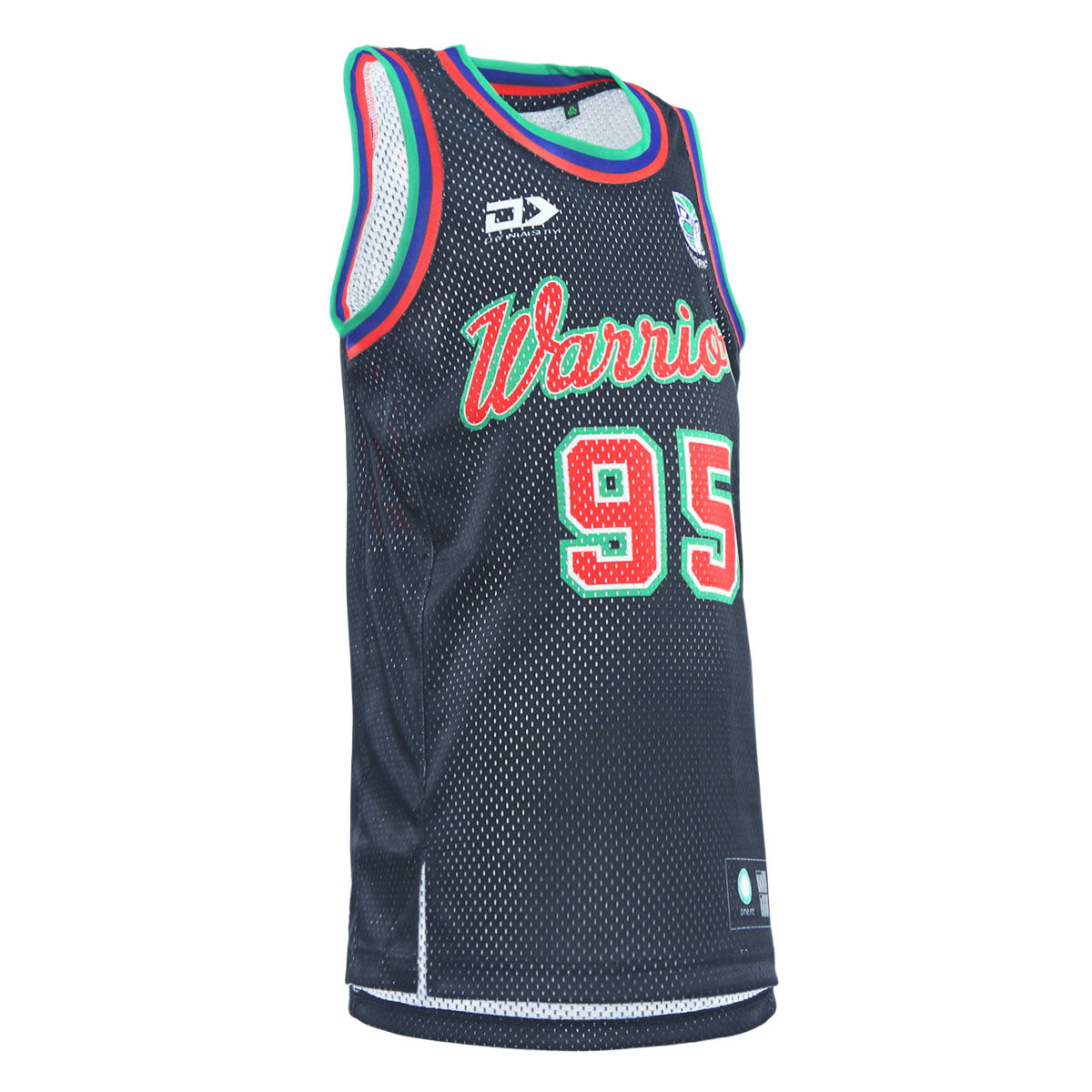 New Zealand Warriors 2025 Mens Basketball Singlet