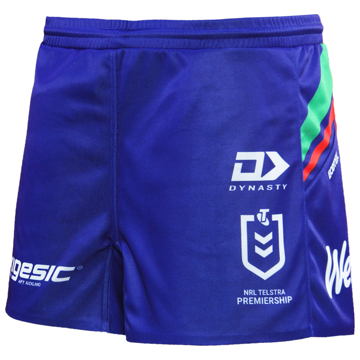 New Zealand Warriors 2025 Mens Players Home Shorts