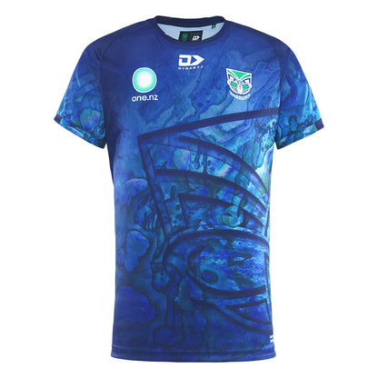 New Zealand Warriors 2025 Mens Warm Up T-Shirt