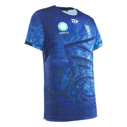 New Zealand Warriors 2025 Mens Warm Up T-Shirt