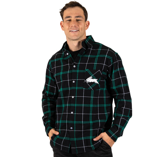 South Sydney Rabbitohs Mustang Flannel Shirts
