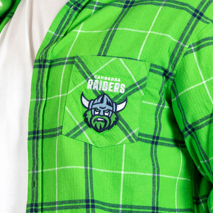Canberra Raiders Mustang Flannel Shirts