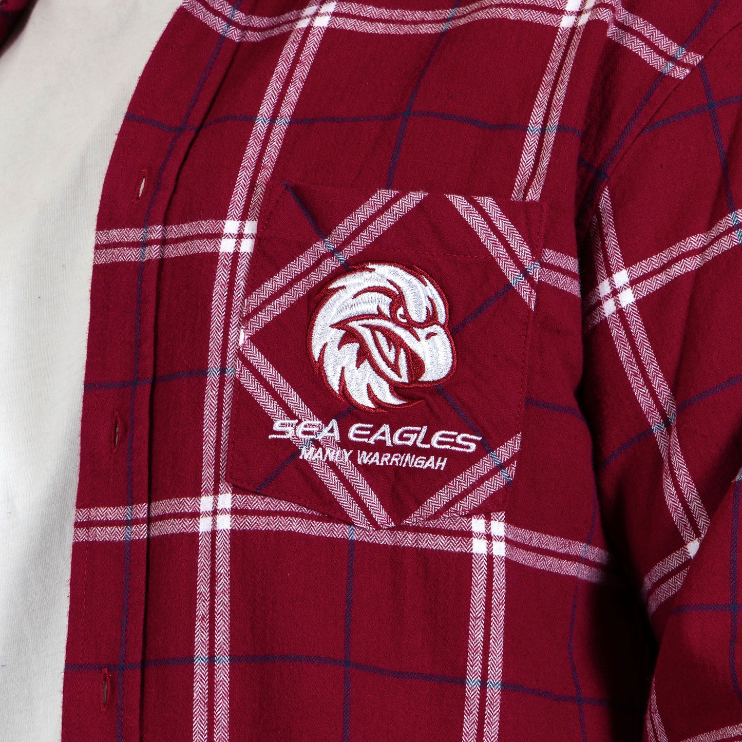 Manly-Warringah Sea Eagles Mustang Flannel Shirts