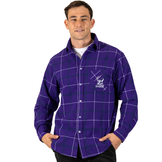 Melbourne Storm Mustang Flannel Shirts