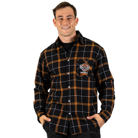 Wests Tigers Mustang Flannel Shirts