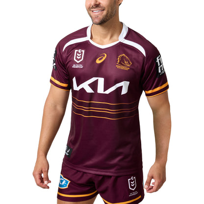 Brisbane Broncos  2025 Mens Replica Home Jersey - View 2