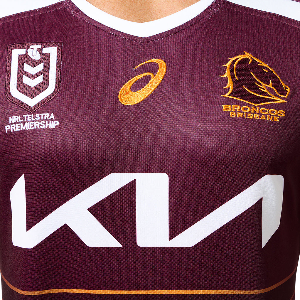 Brisbane Broncos  2025 Mens Replica Home Jersey