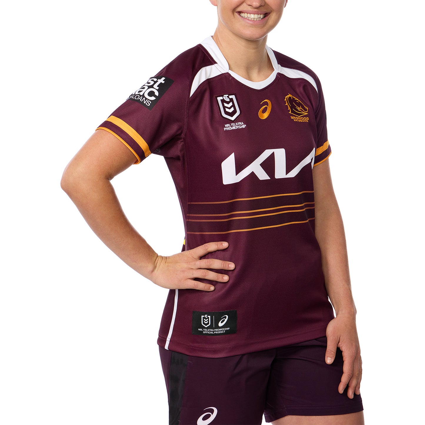 Brisbane Broncos 2025 Womens Replica Home Jersey