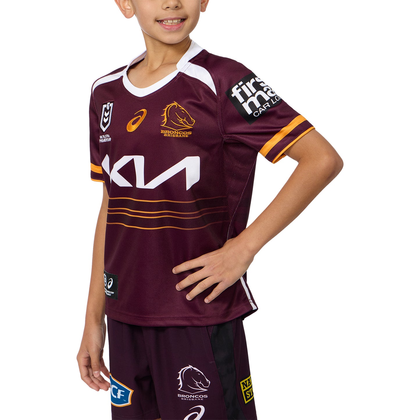 Brisbane Broncos 2025 Youth Replica Home Jersey