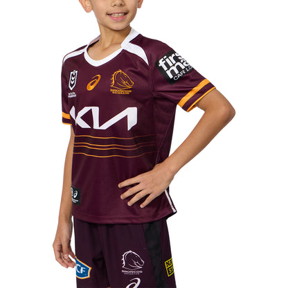 Brisbane Broncos 2025 Youth Replica Home Jersey