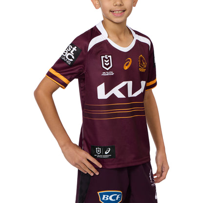 Brisbane Broncos 2025 Youth Replica Home Jersey