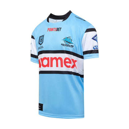 Cronulla-Sutherland Sharks 2024 Mens Home Jersey - View 3