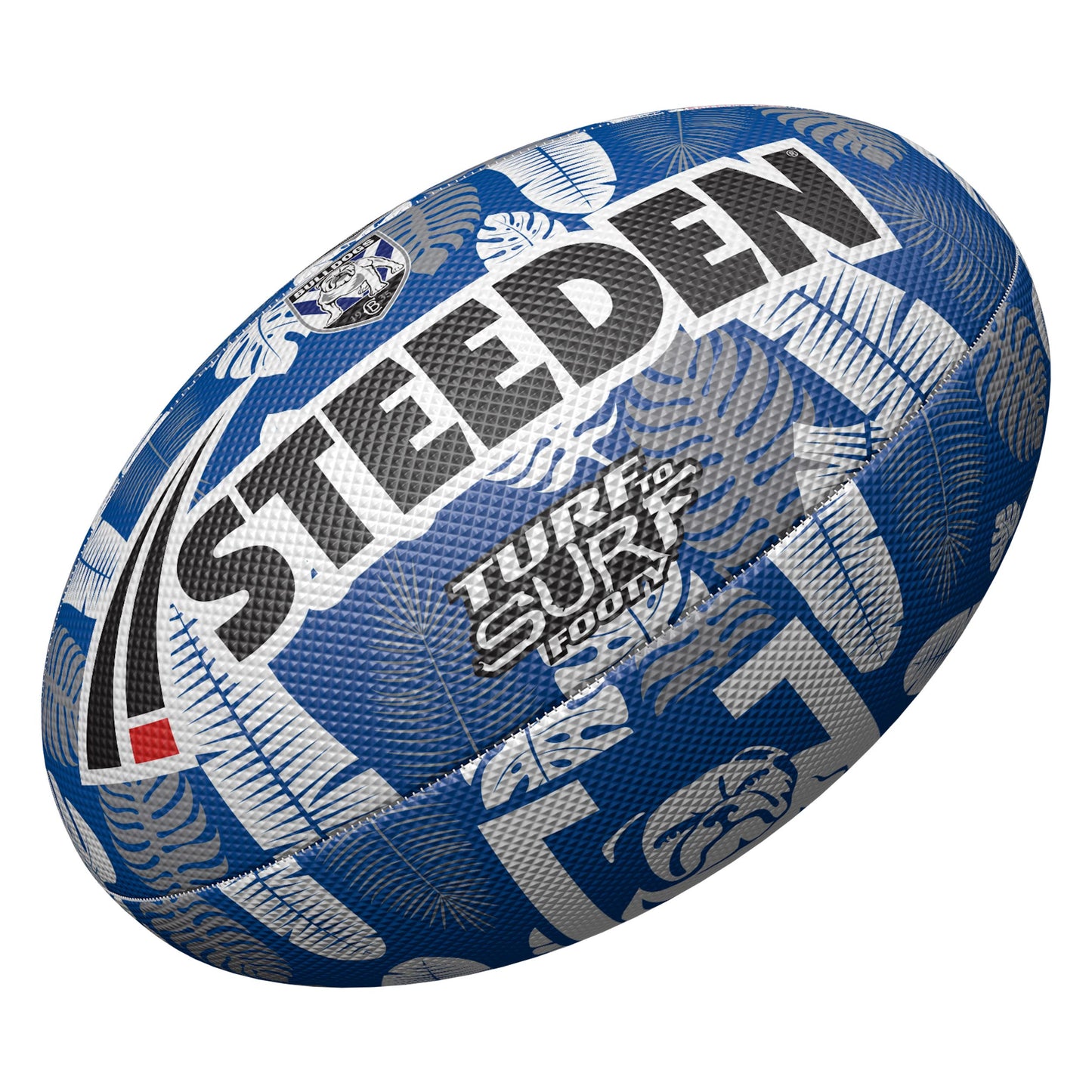 Canterbury-Bankstown Bulldogs Turf To Surf Beach Footy Ball - Size 3