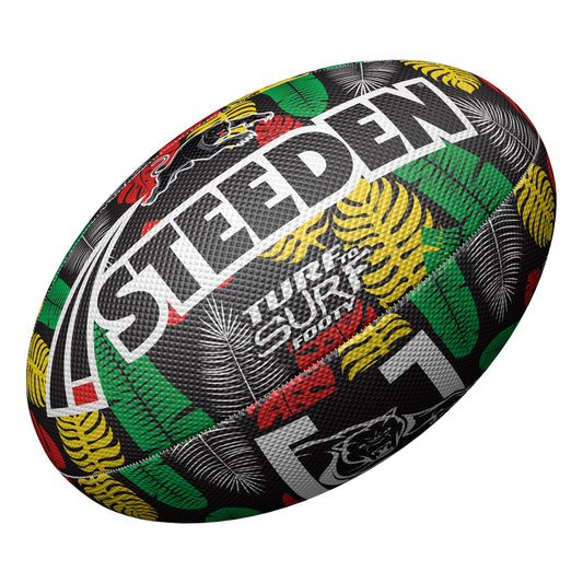 Penrith Panthers Turf To Surf Beach Footy Ball - Size 3