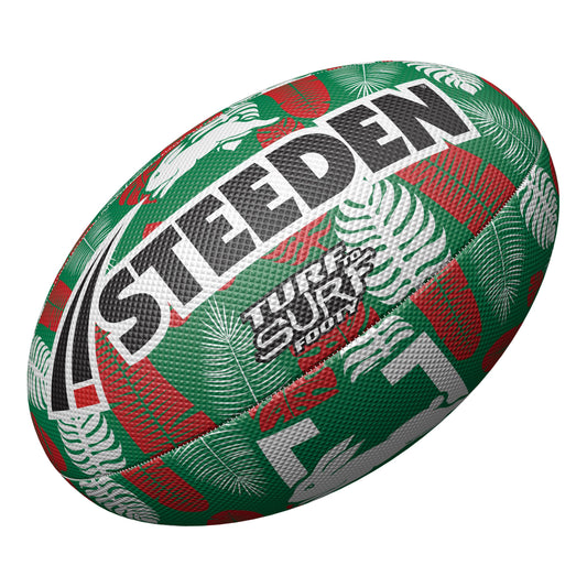 South Sydney Rabbitohs Turf To Surf Beach Footy Ball - Size 3