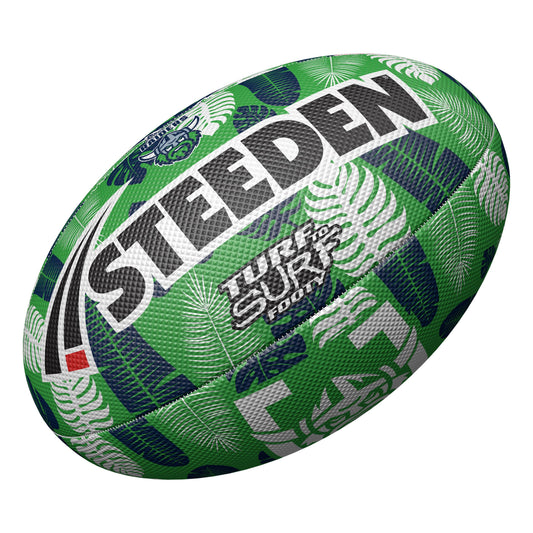 Canberra Raiders Turf To Surf Beach Footy Ball - Size 3