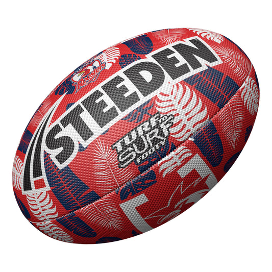 Sydney Roosters Turf To Surf Beach Footy Ball - Size 3