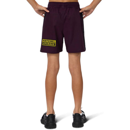 Brisbane Broncos 2025 Youth Training Shorts