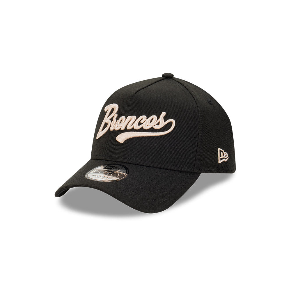 Brisbane Broncos New Era 9Forty A-Frame Script Cap