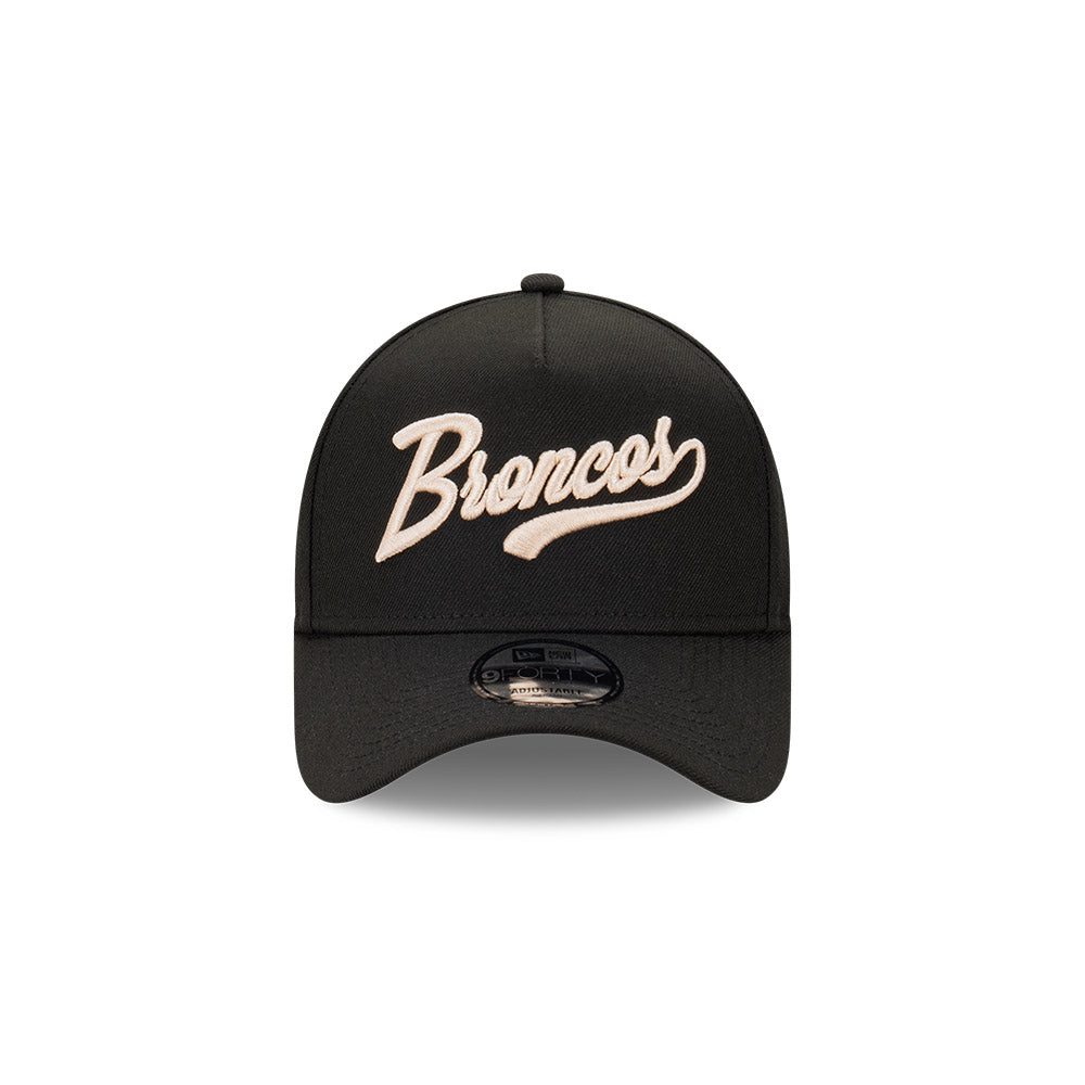 Brisbane Broncos New Era 9Forty A-Frame Script Cap