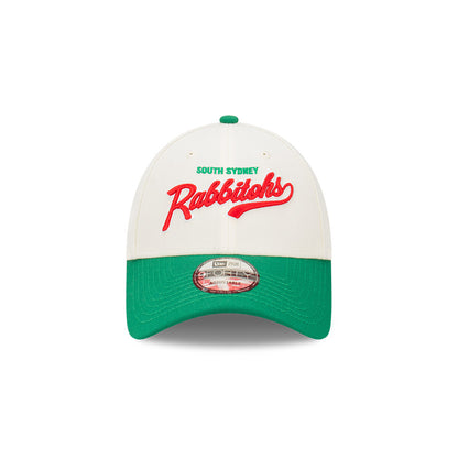 South Sydney Rabbitohs 2024 New Era NRL 940 2 Tone Script Snapback Cap