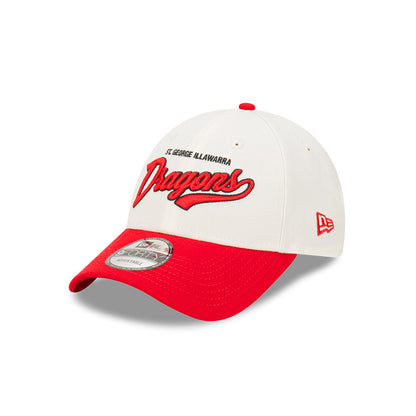 St. George-Illawarra Dragons 2024 New Era NRL 940 2 Tone Script Snapback Cap