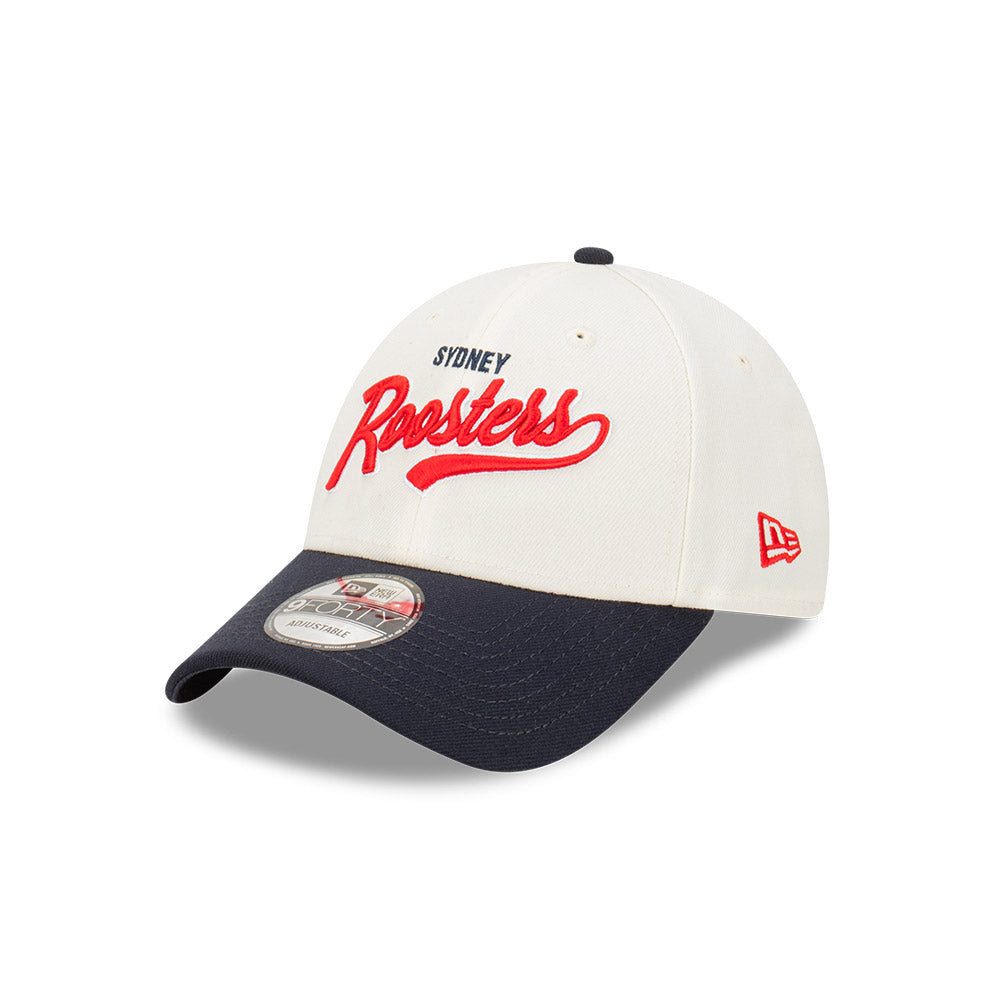 Sydney Roosters 2024 New Era NRL 940 2 Tone Script Snapback Cap