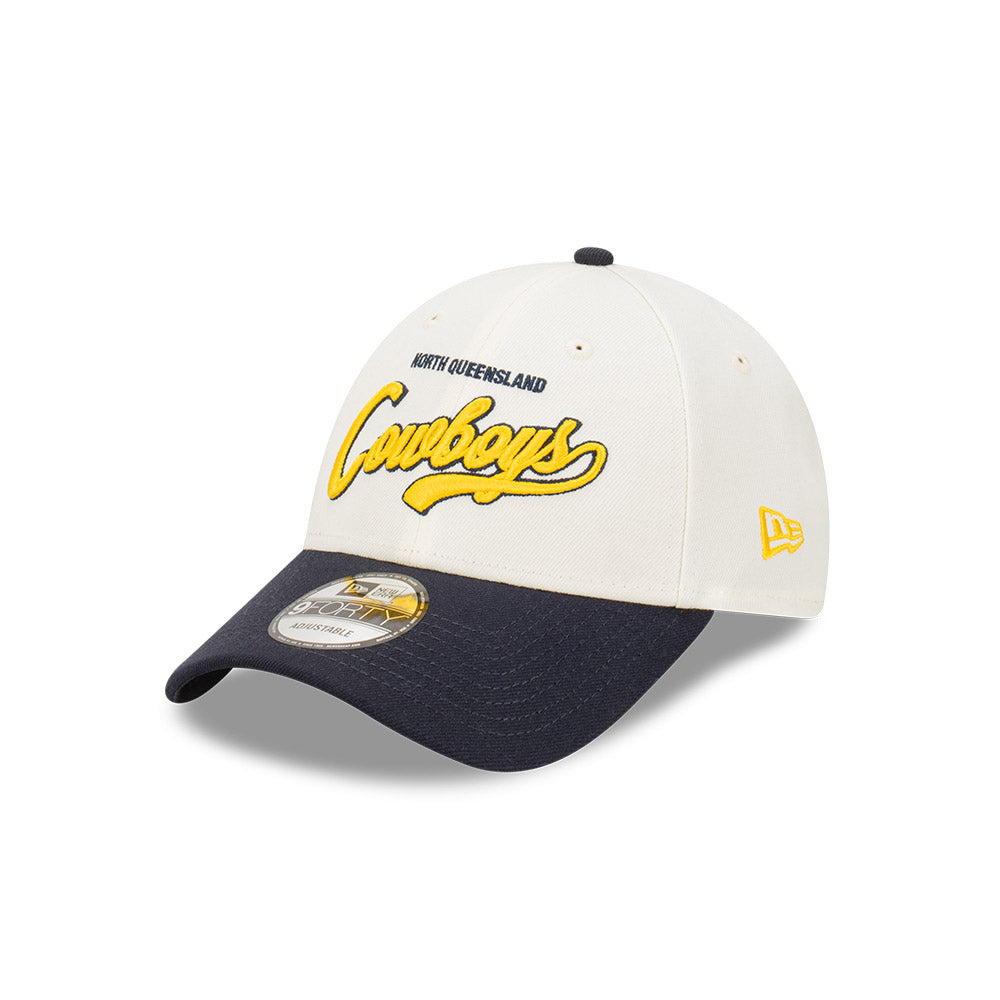 North Queensland Cowboys 2024 New Era NRL 940 2 Tone Script Snapback Cap