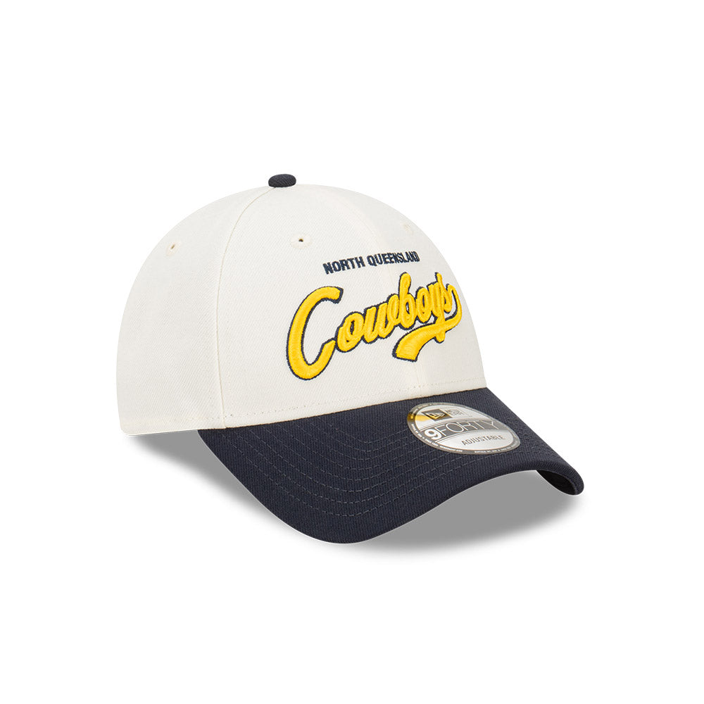 North Queensland Cowboys 2024 New Era NRL 940 2 Tone Script Snapback Cap