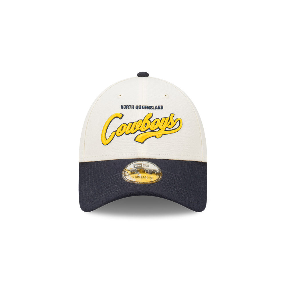 North Queensland Cowboys 2024 New Era NRL 940 2 Tone Script Snapback Cap