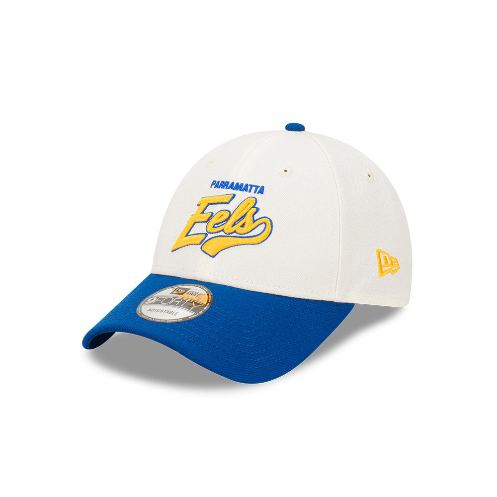 Parramatta Eels 2024 New Era NRL 940 2 Tone Script Snapback Cap