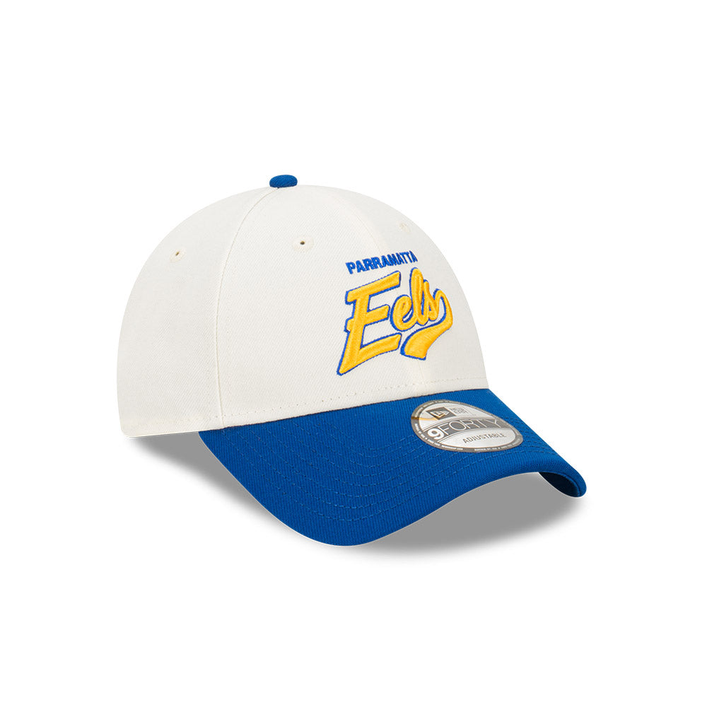 Parramatta Eels 2024 New Era NRL 940 2 Tone Script Snapback Cap