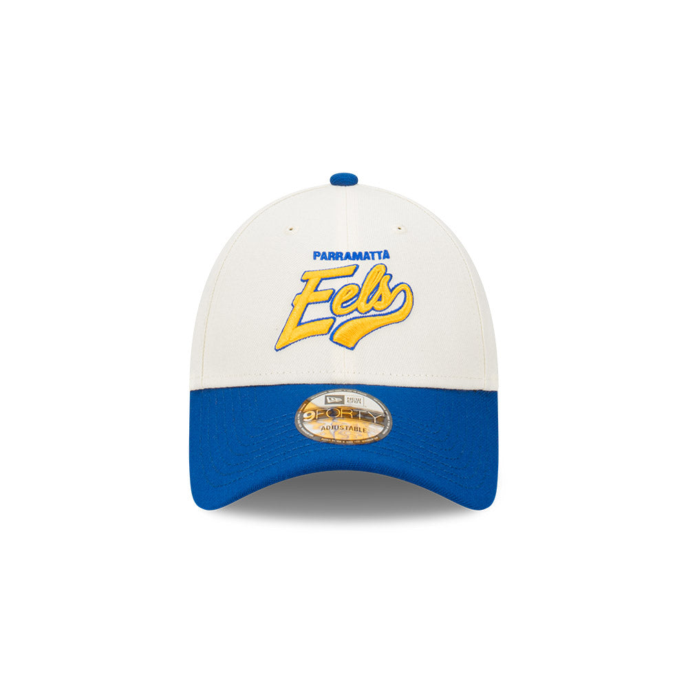 Parramatta Eels 2024 New Era NRL 940 2 Tone Script Snapback Cap