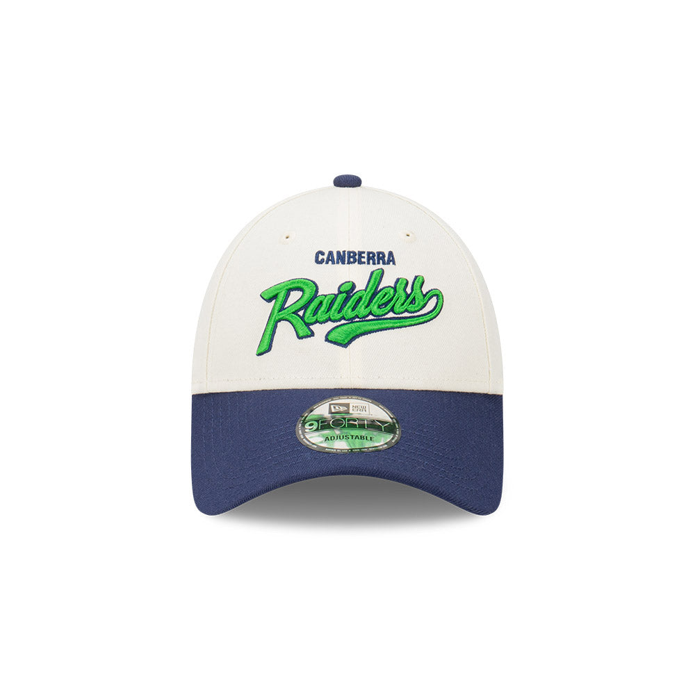 Canberra Raiders 2024 New Era NRL 940 2 Tone Script Snapback Cap