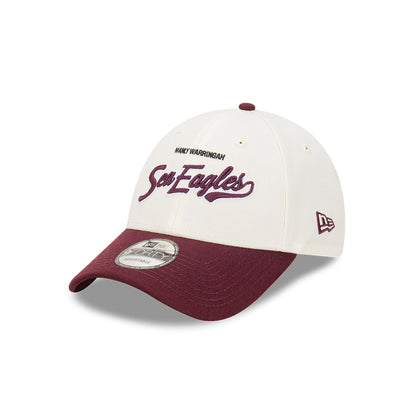 Manly-Warringah Sea Eagles 2024 New Era NRL 940 2 Tone Script Snapback Cap