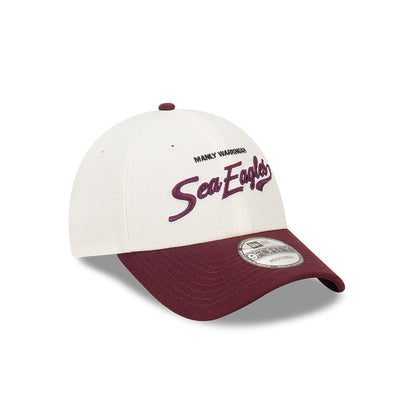 Manly-Warringah Sea Eagles 2024 New Era NRL 940 2 Tone Script Snapback Cap