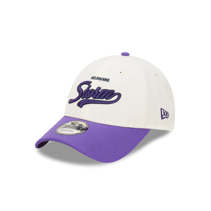 Melbourne Storm 2024 New Era NRL 940 2 Tone Script Snapback Cap