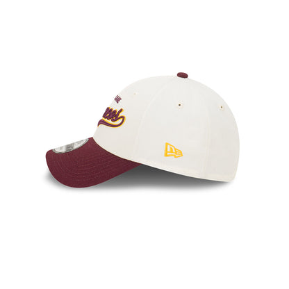 Brisbane Broncos 2024 New Era NRL 940 2 Tone Script Snapback Cap - View 6