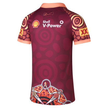 QLD Maroons 2024 Womens Replica Indigenous Jersey