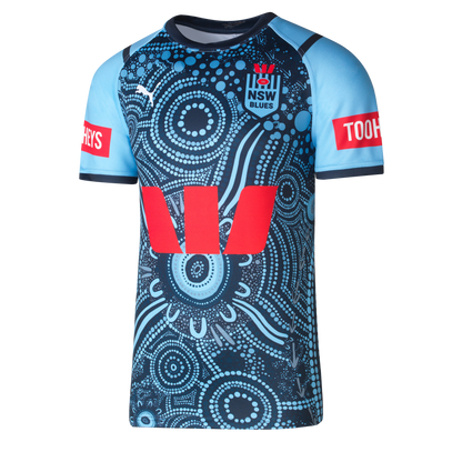 NSW Blues 2024 Kids Replica Indigenous Jersey