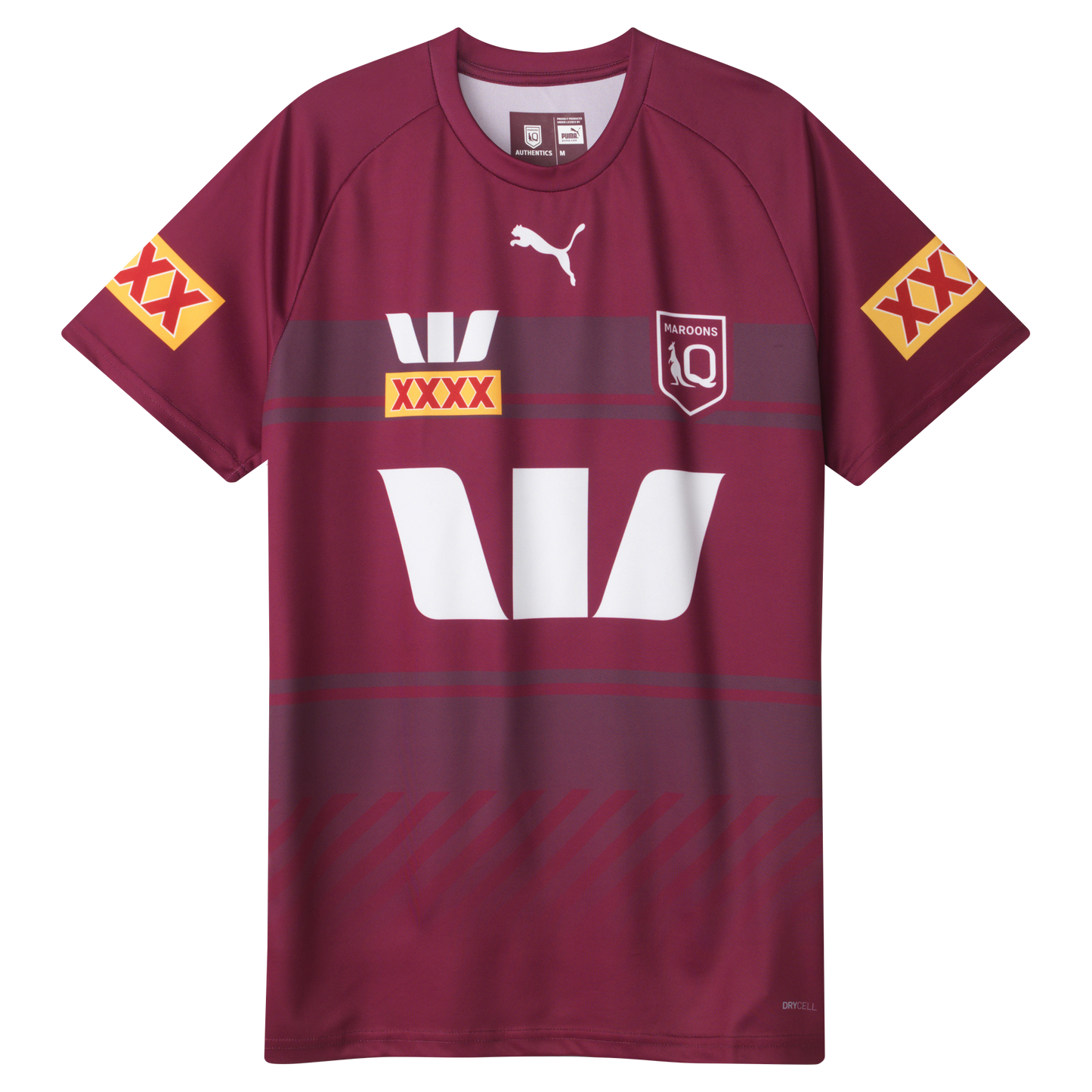 QLD Maroons 2025 Mens Training Tee