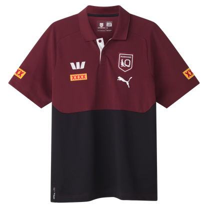 QLD Maroons 2025 Mens Team Polo