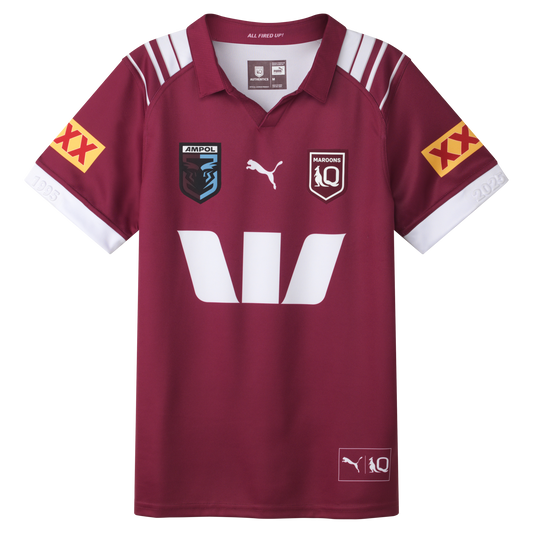 QLD Maroons 2025 Mens Replica Home Jersey